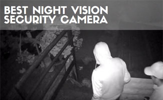 Two robbers in night vision camera (Caption: Best Night Vision Security Camera)