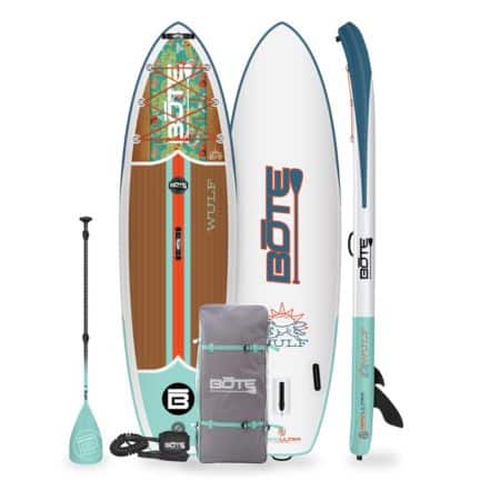 BOTE WULF Aero 10′4″ Inflatable Paddle Board.