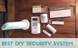 DIY Home Security System on table (Caption: Best DIY Home Security Systems)