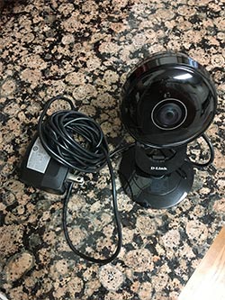 D-link camera unplugged