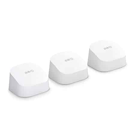 White Eero 6 routers (3-pack)