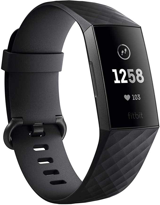 The Fitbit Charge 3 Smartwatch (Black)