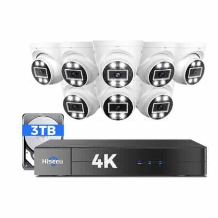 Hiseeu 8-Cam Dome