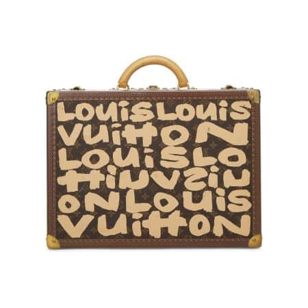 Louis Vuitton Monogram Graffiti Canvas Trunk.