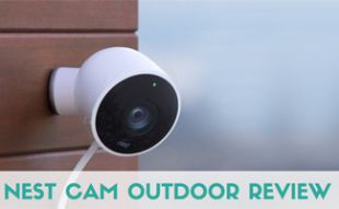 Nest Cam Outdoor on side of house