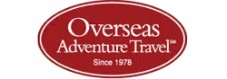 Overseas adventure travel logo
