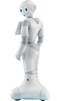 Pepper by SoftBanks Robotics 