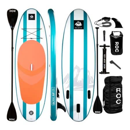 ROC 10' Scout Inflatable Stand-Up Paddle Board.