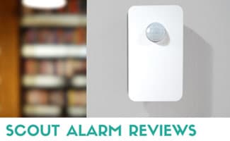 Scout motion sensor (Caption: Scout Alarm Reviews)