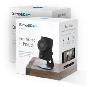 SimpliSafe Camera in box