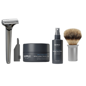 Supply shave starter kit.