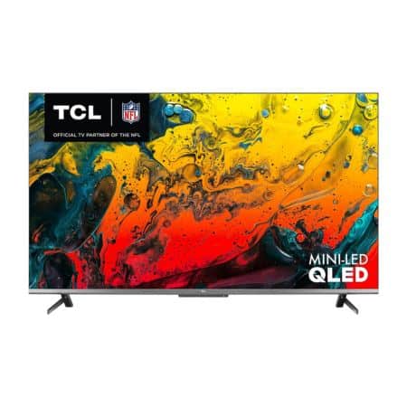 TCL—55" Class 6-Series Mini-LED QLED 4K UHD Smart Google TV.