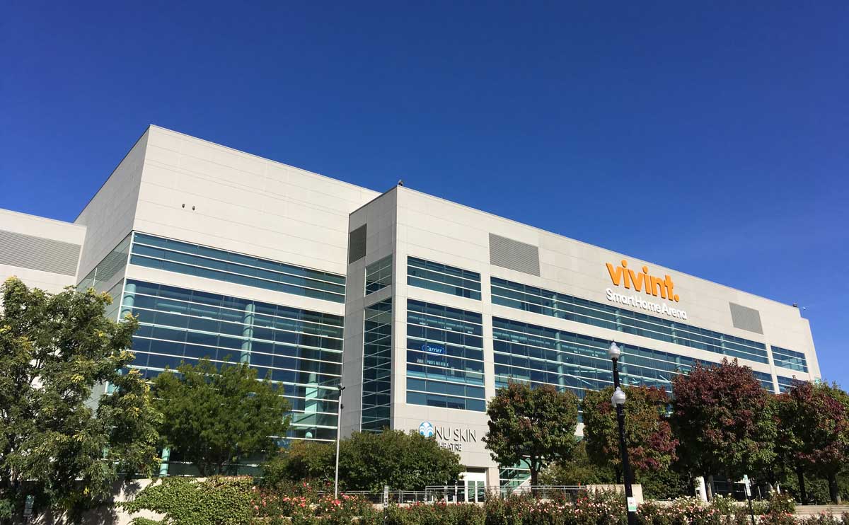 Vivint smart home arena in Salt Lake City, Utah.