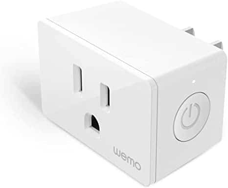 White WEMO Smart Plug